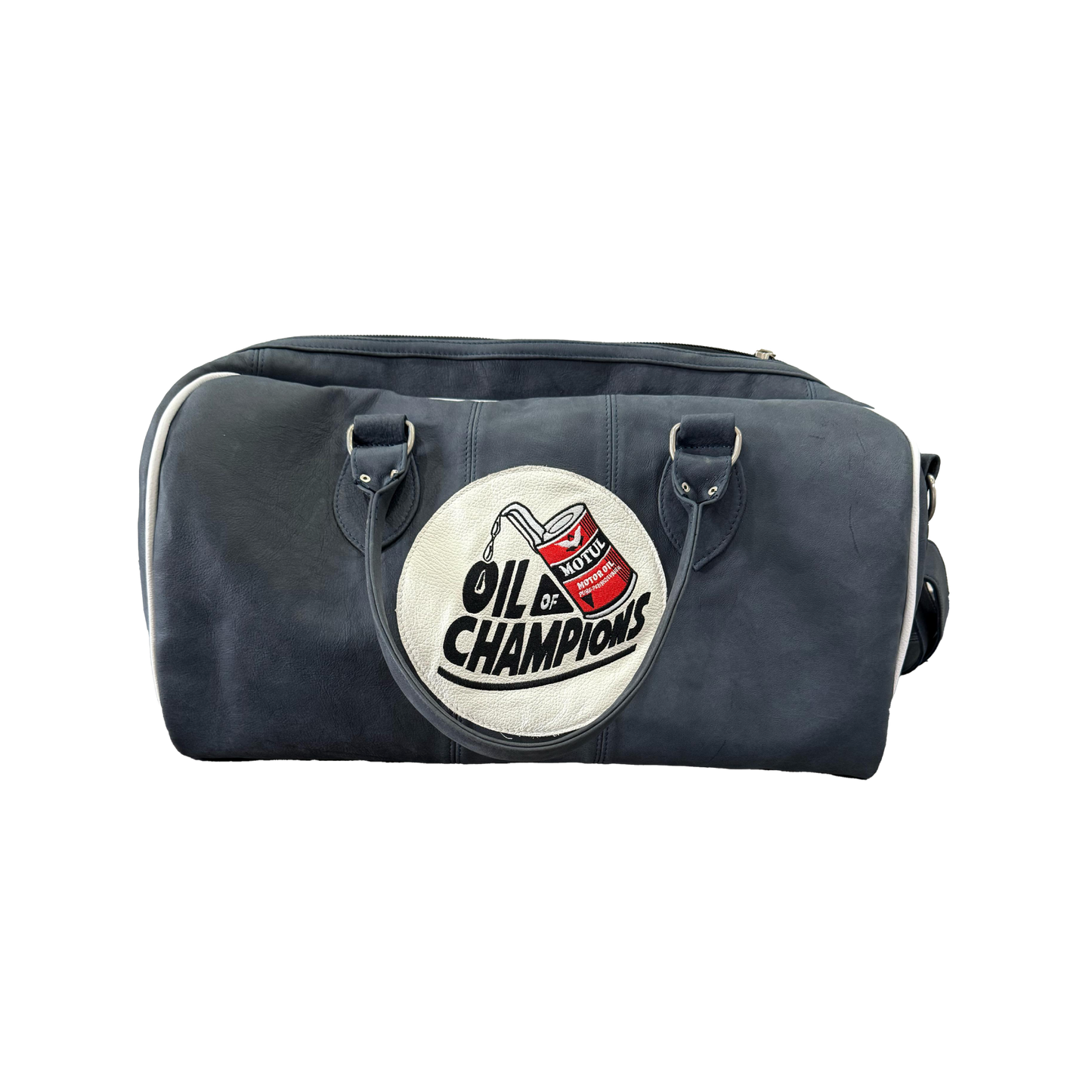 Motul Blue Leather Bag - Champ Logo