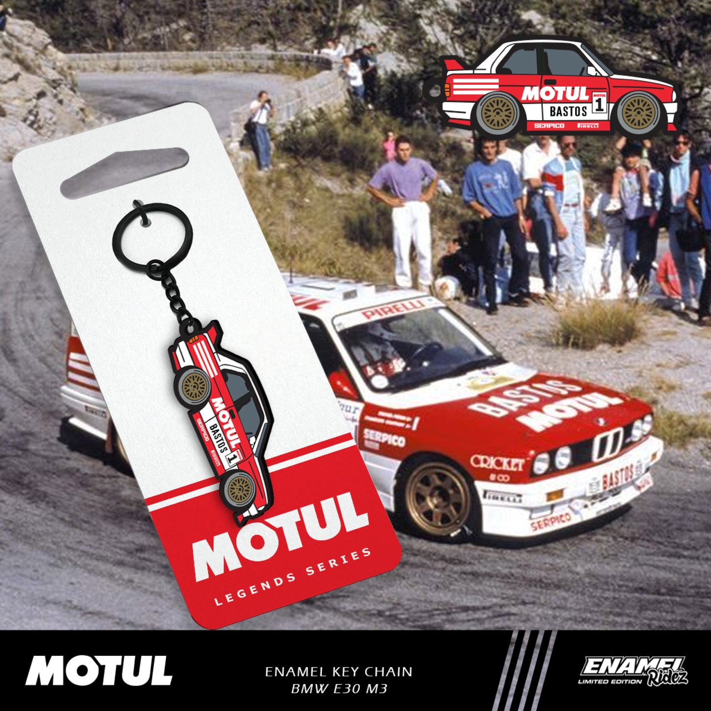 Motul BMW E30 Keyring Limited Edition