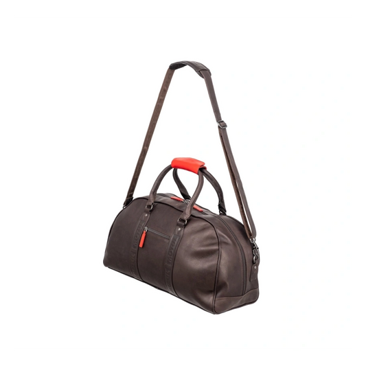 Motul Leather Duffle Bag Moka