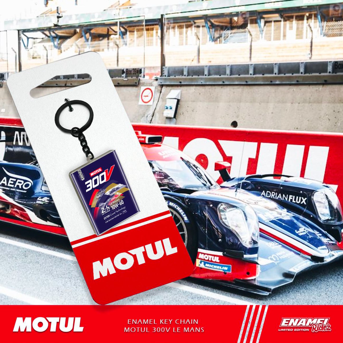 Motul 300V Le Mans Key Ring