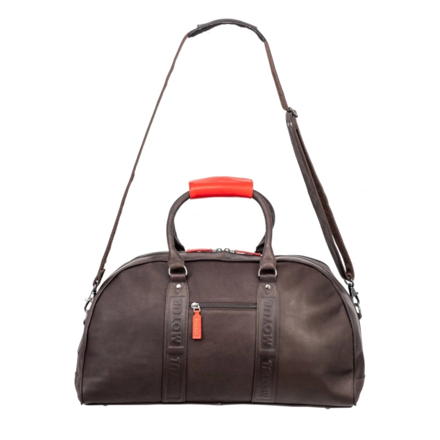 Motul Leather Duffle Bag Moka