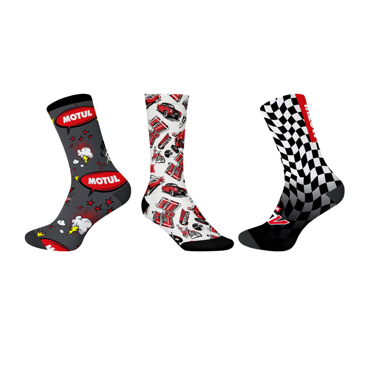 Motul Socks Set -BG 3 pce