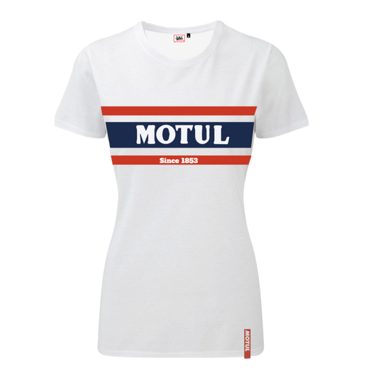 Motul White Strip Motul Ladies T-Shirt