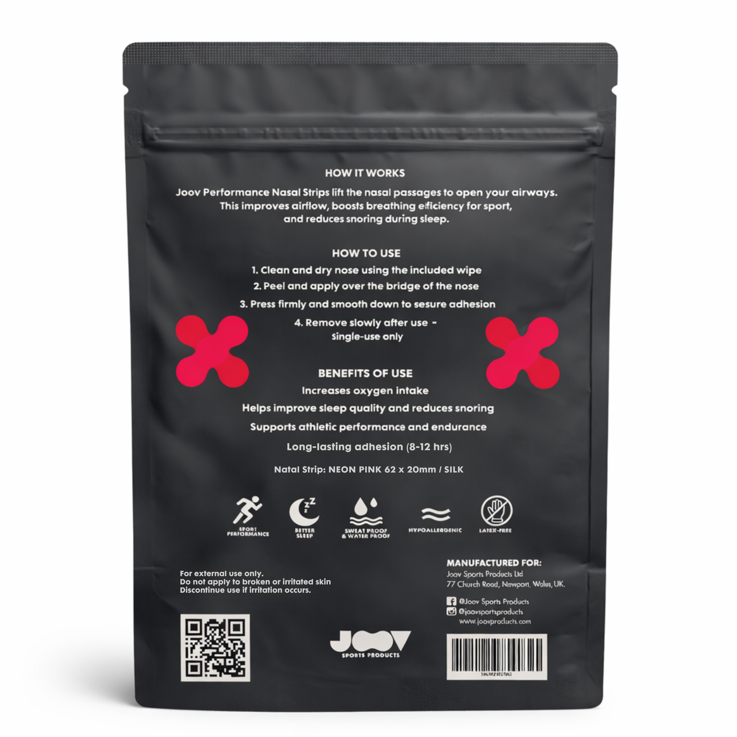 Joov Performance Nasal Strips